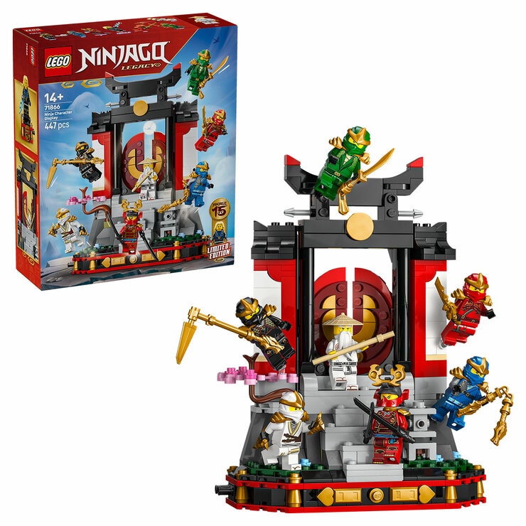 LEGO Ninjago Ninja Character Display 15th Anniversary 71866