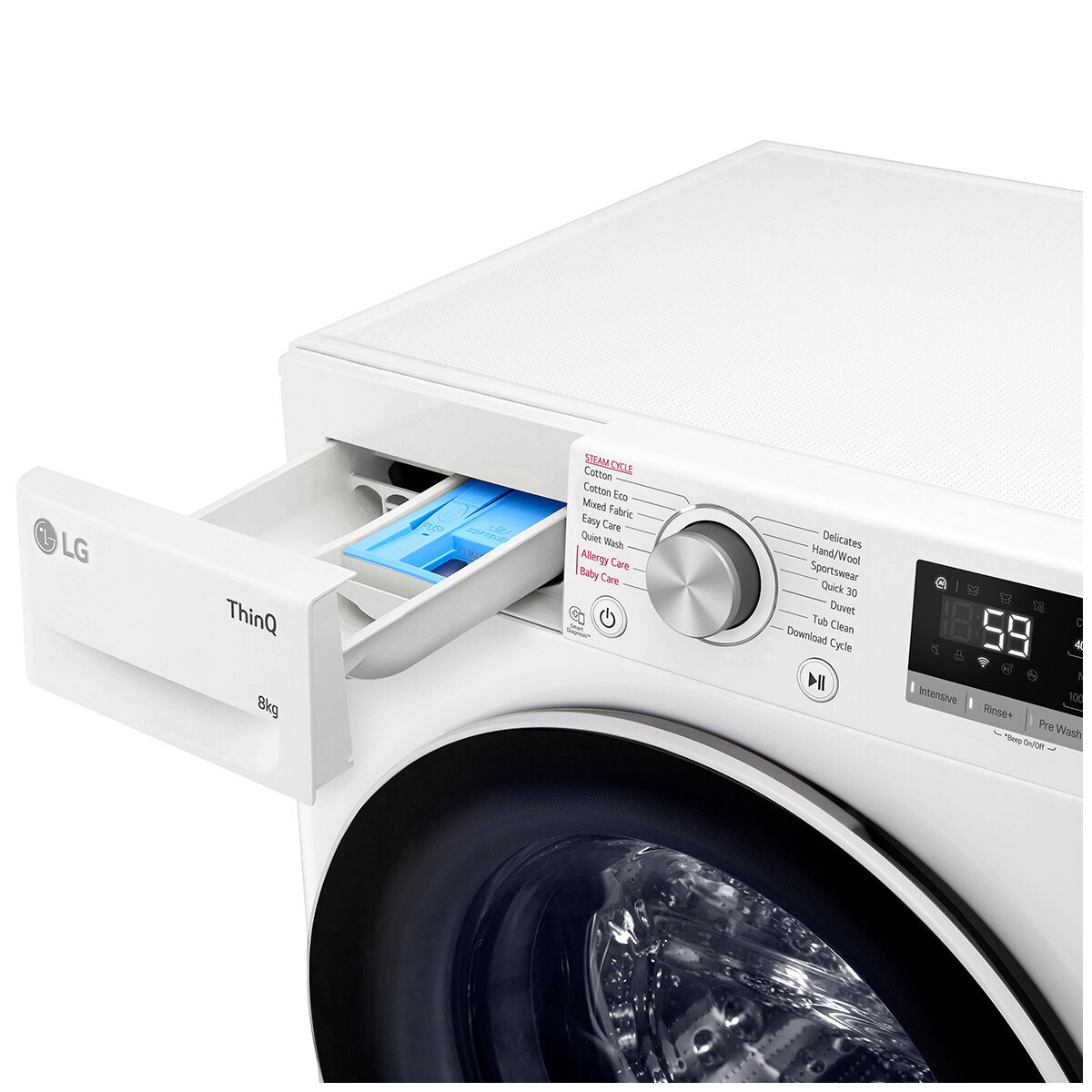 LG 8kg Front Load Washer WV5-1408W White
