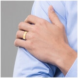14KT Yellow Gold 6mm Lightweight Flat Band