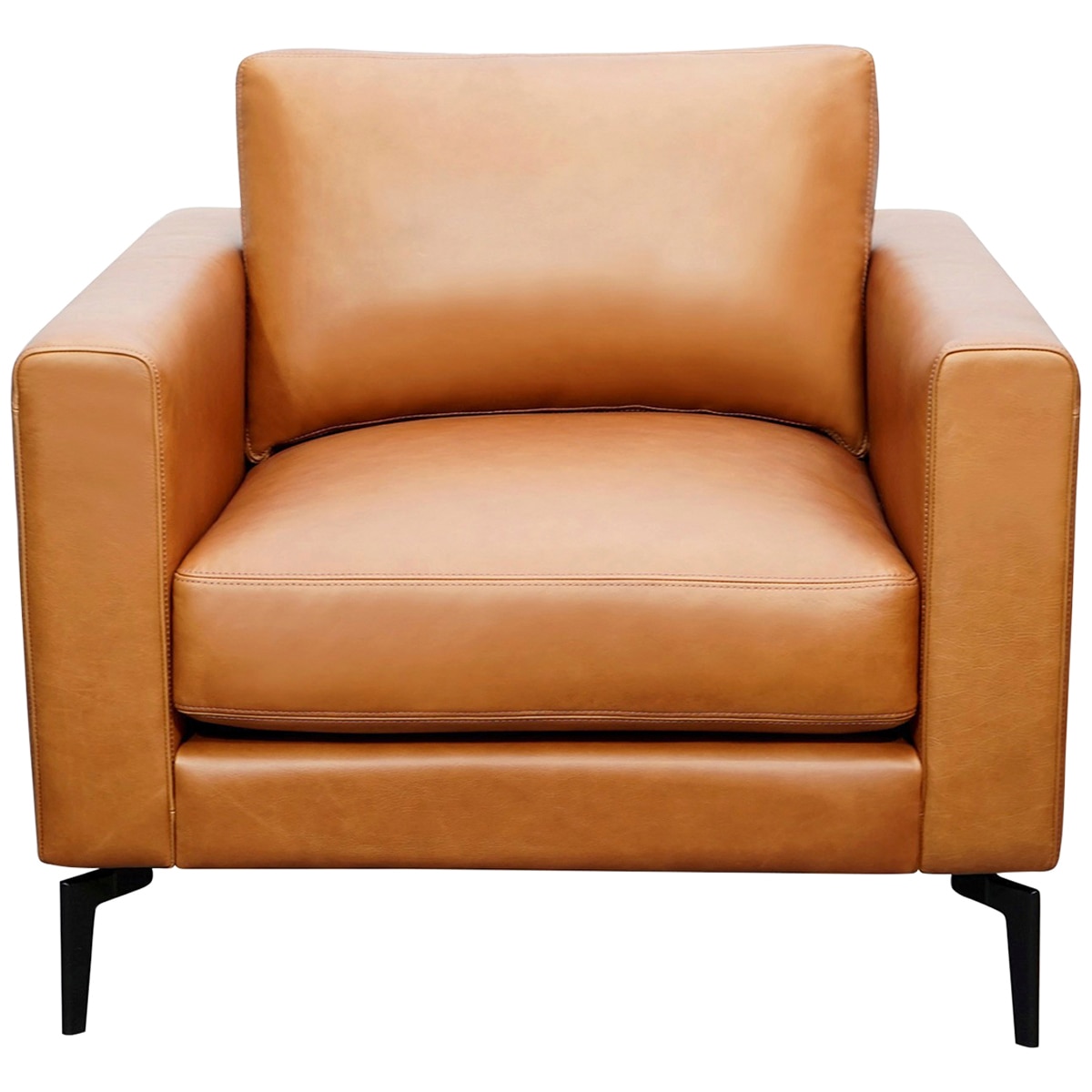 leather armchair