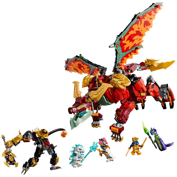 LEGO Ninjago Wyldfyre's Transforming Dragon Mech 71868 LEGO Ninjago Wyldfyre's Transforming Dragon Mech 71868
