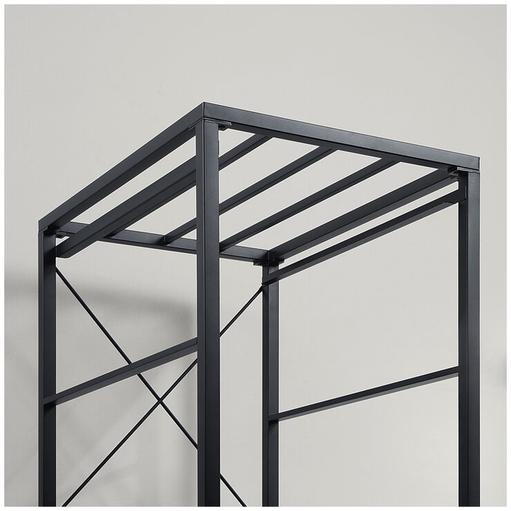 Gorilla 5-Tier Rolling Bin Rack