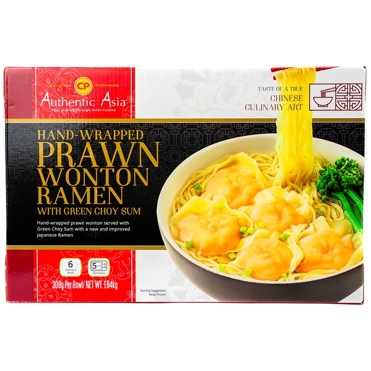 CP Authentic Asia Prawn Wonton Ramen Soup Noodle 1.84kg