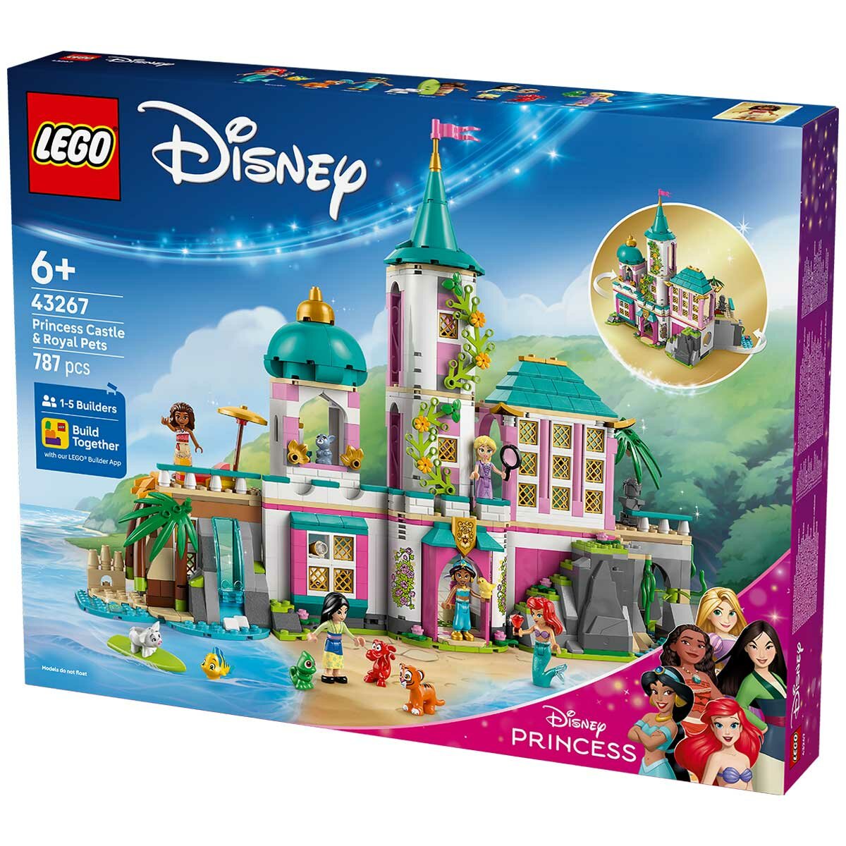 LEGO Princess Castle And Royal Pets 43267