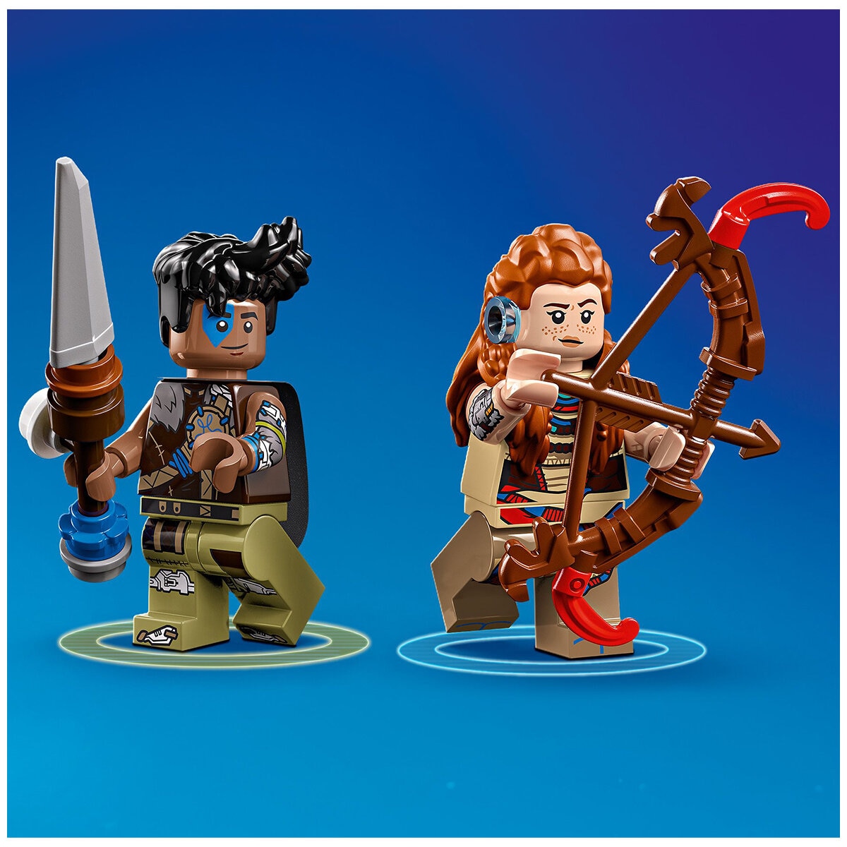 LEGO Horizon Adventures Aloy & Varl vs. Shell-Walker & Sawtooth Toy 77037