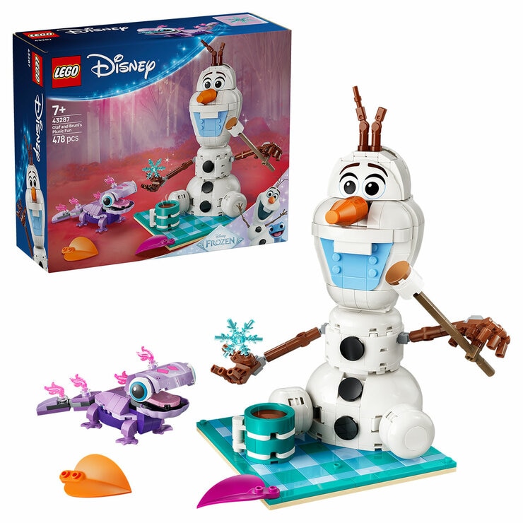 LEGO Disney Princess Frozen Olaf and Bruni's Picnic Fun 43287
