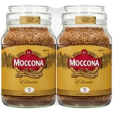 Moccona Classic Medium Roast Coffee 2 x 400g