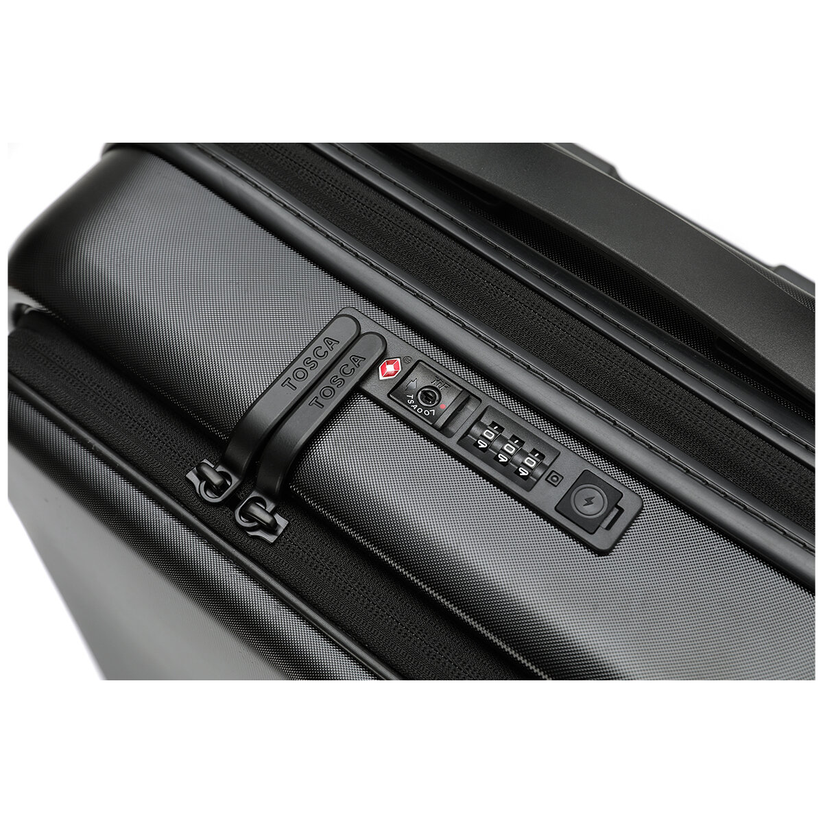 Tosca Horizon 2 Piece Luggage Set Black