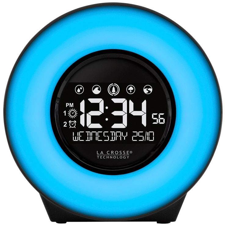 Mood Light Alarm Clock With Natural Sound Costco Australia