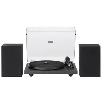 Crosley C62 Shelf System Black CRC62C-BK4