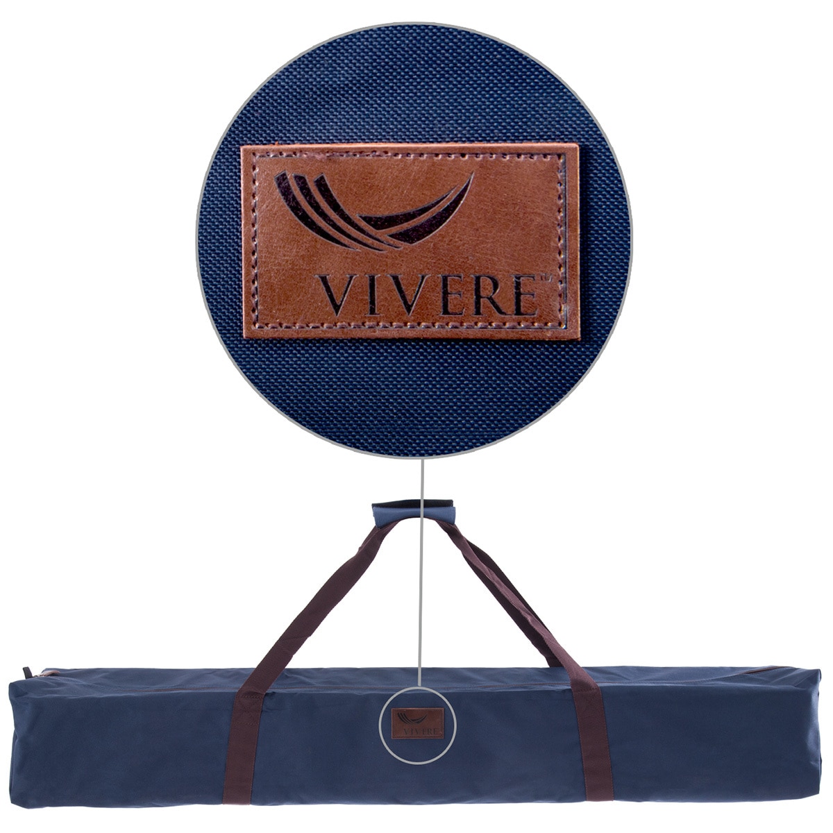 Vivere 9' Cotton Hammock Bundle - Oasis