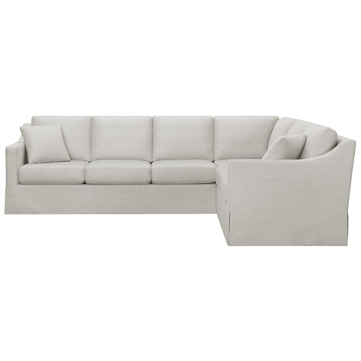 Thomasville 2 Piece Fabric Sectional