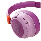 JBL Junior 460 Noise Cancelling Bluetooth Headphones Pink JBLJR460NCPIK