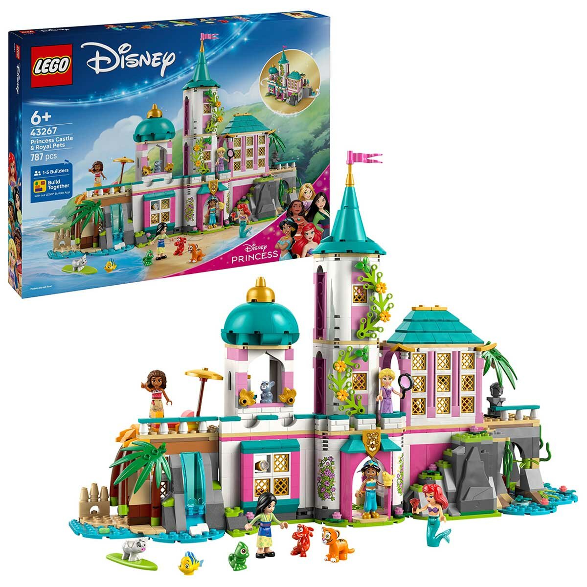 LEGO Princess Castle And Royal Pets 43267
