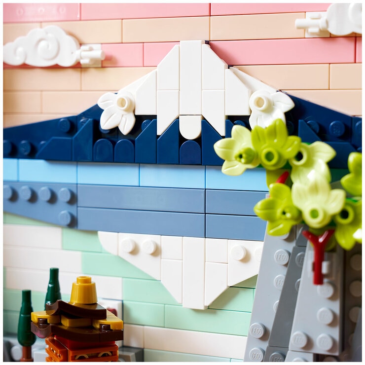 LEGO Art Japanese Cherry Blossom Landscape 31218