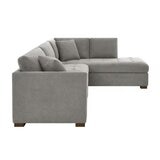 Thomasville Miles Fabric Sectional with Power Footrest