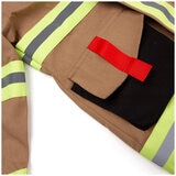Teetot Adventure Factory Costume Tan Firefighter