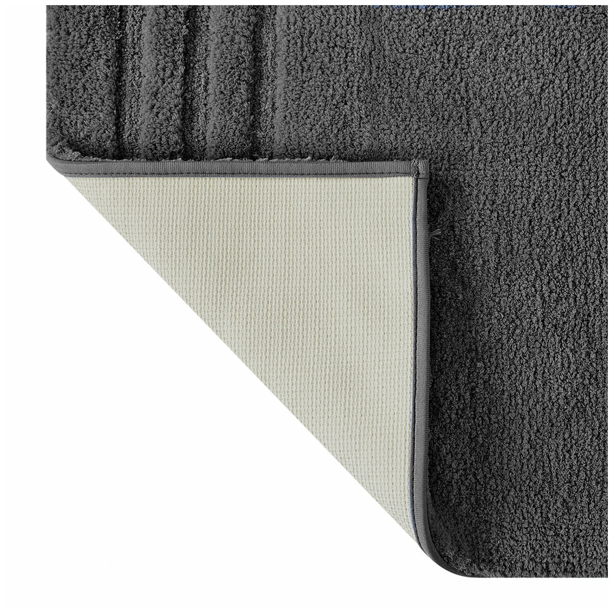 Mineral Spring Multi Needle Bath Mat 2 Pack Gunmetal Grey