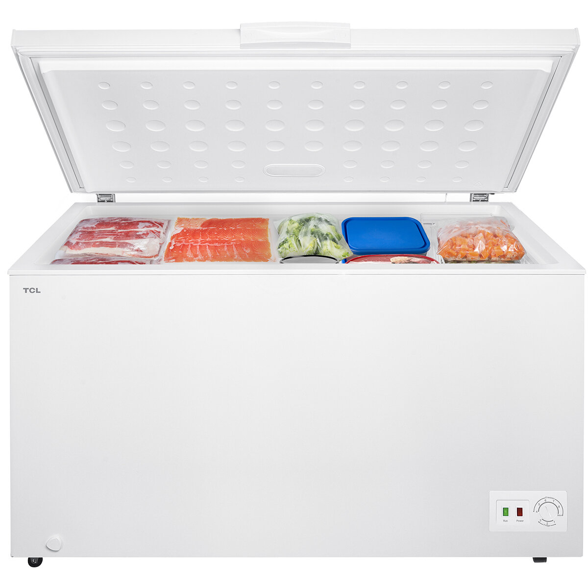 TCL Hybrid Chest Freezer 371 White F380CFW