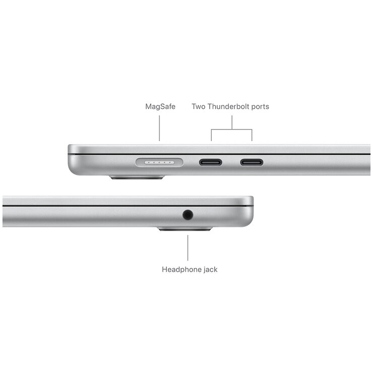 MacBook Air 15 Inch with M3 Chip 8GB 512GB SSD Silver
