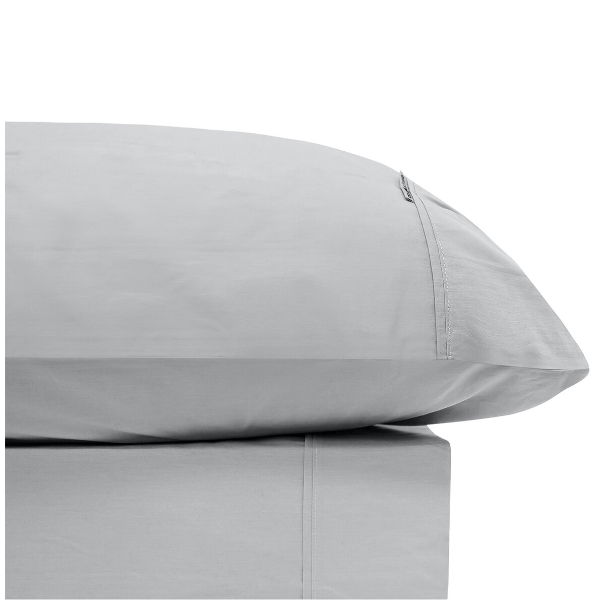 Odyssey Living Eco Lush Organic Cotton and Bamboo King Sheet Set Night Silver