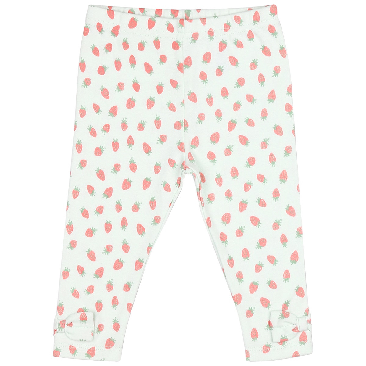 Peanut Shell 2pc Baby Set - Pink Top/Print Pants