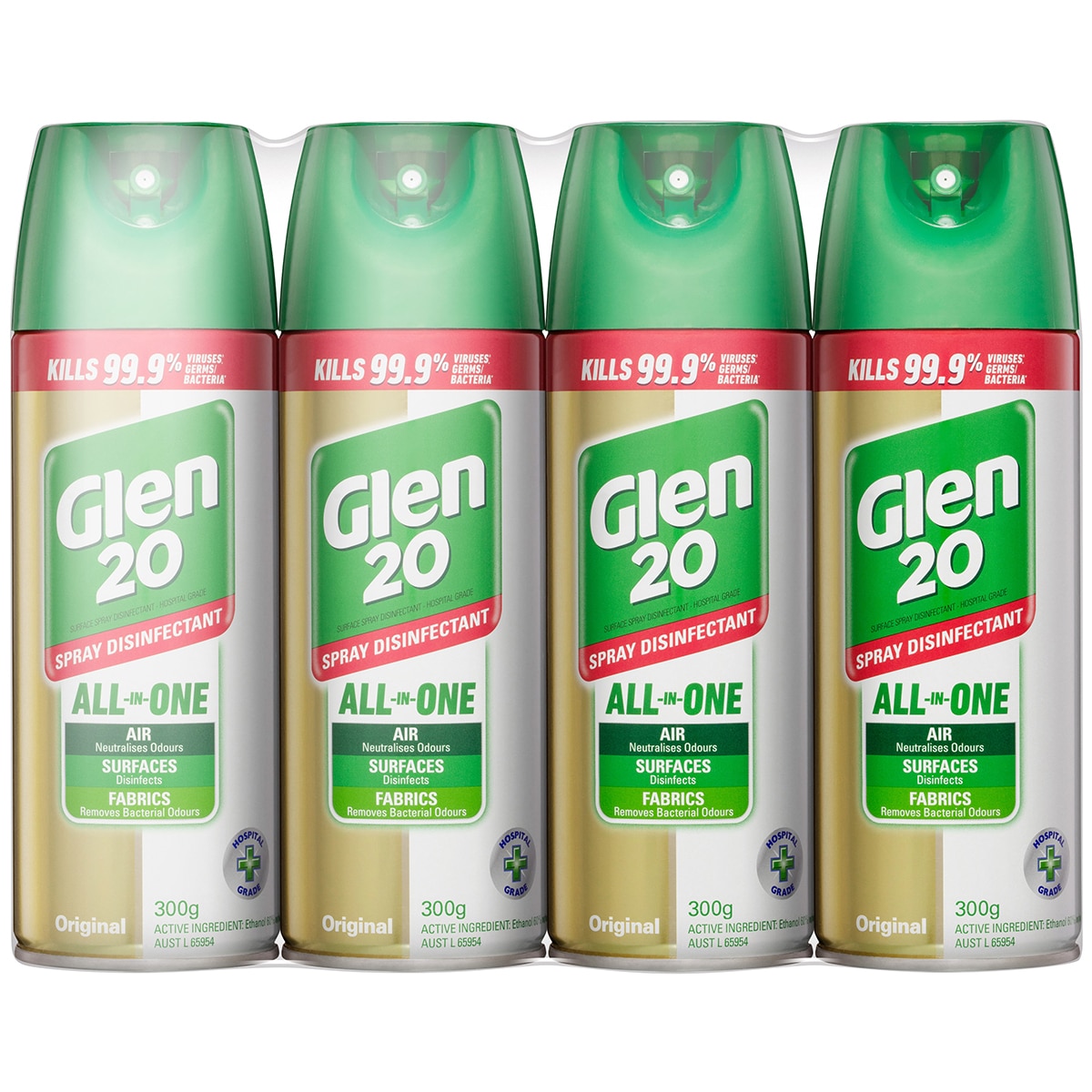 Glen 20 Disinfectant Spray Original Scent 8 x 300g Costco Australia