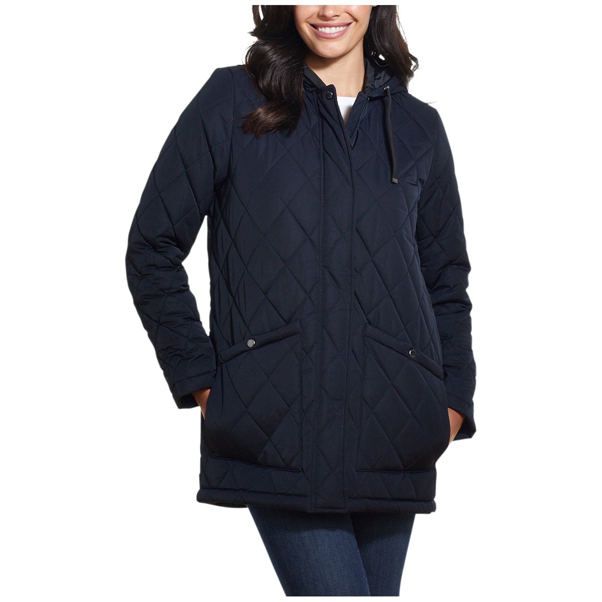 Weatherproof Women's Duffle Coat Navy