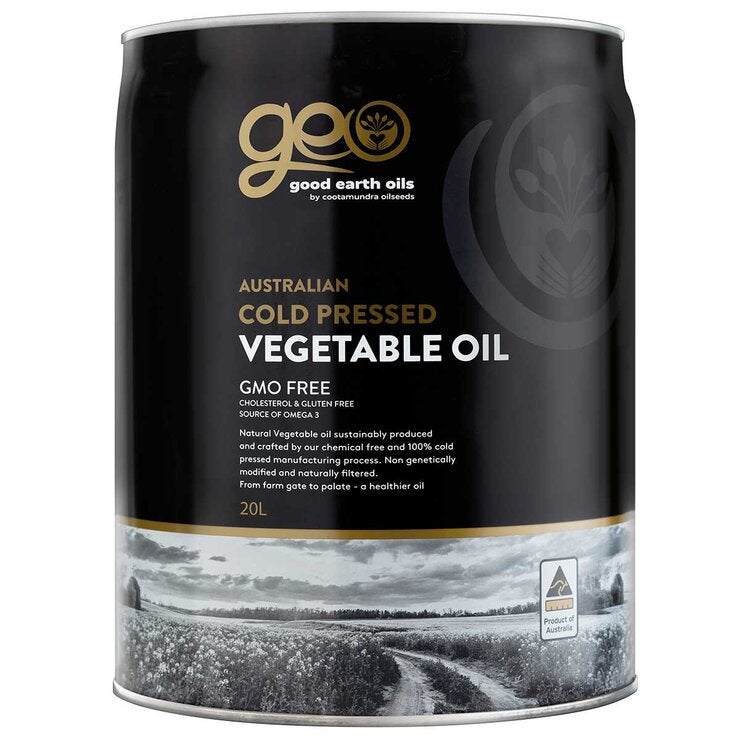 Good Earth Cold Press Vegetable Oil 20L Good Earth Cold Press Vegetable Oil 20L