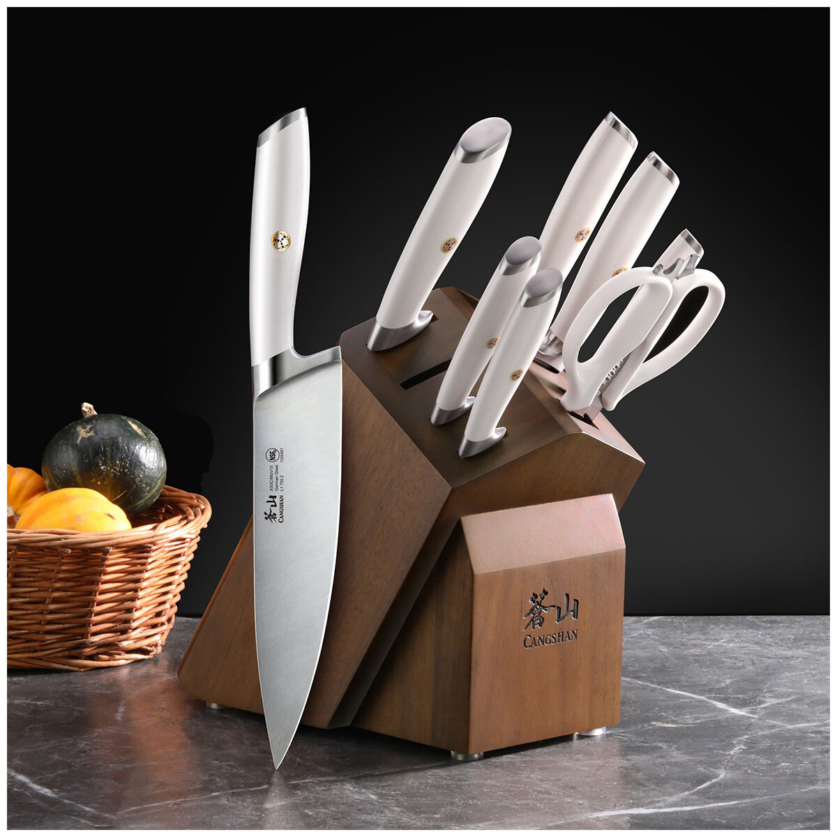 Cangshan L Series Knife Block Set 10 Piece