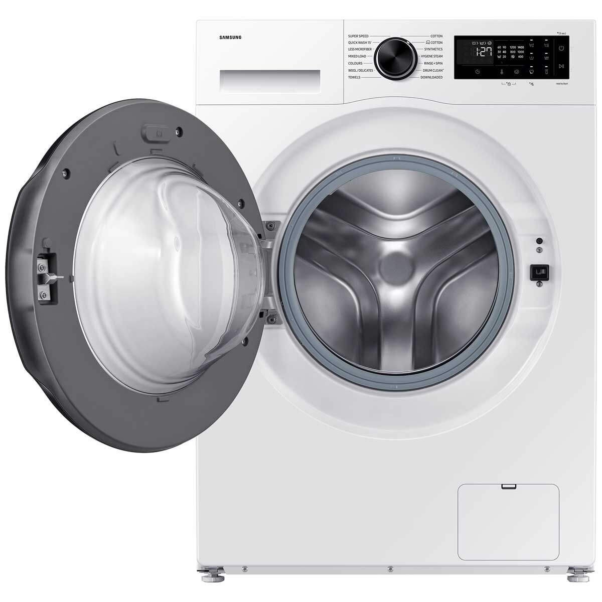 Samsung 9kg Front Load Smart Washer White WW90DG5U34AE