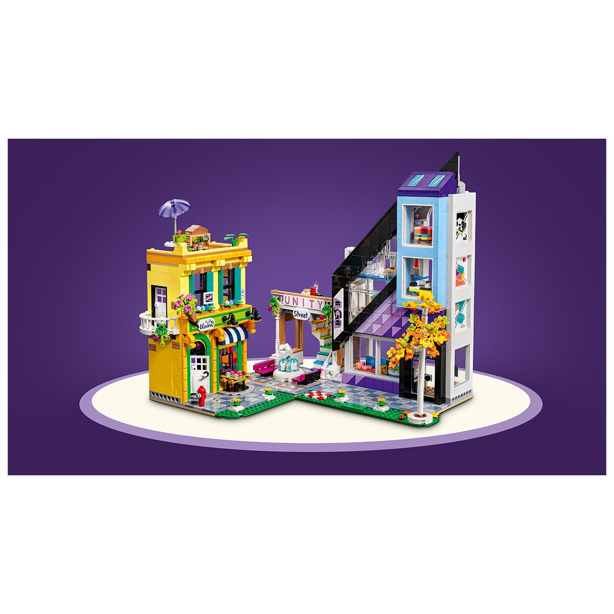 LEGO Friends Downtown Flower and Design Stores 41732