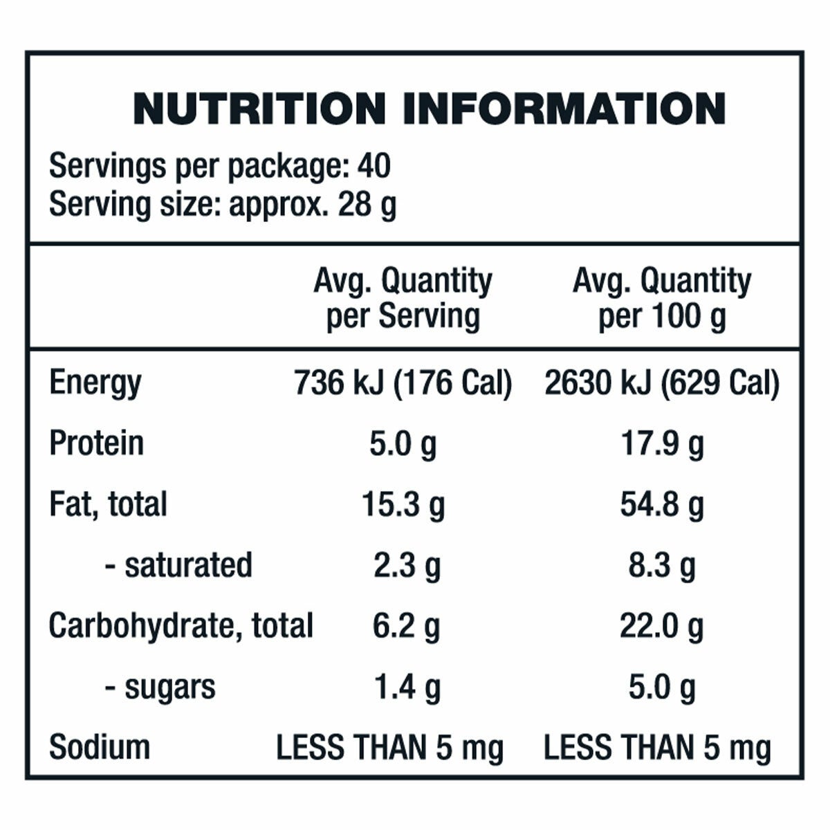 Kirkland Signature Unsalted Mixed Nuts 1.13kg - Grocery Online