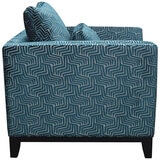 Moran Florence Fabric Chair 2 pack Teal