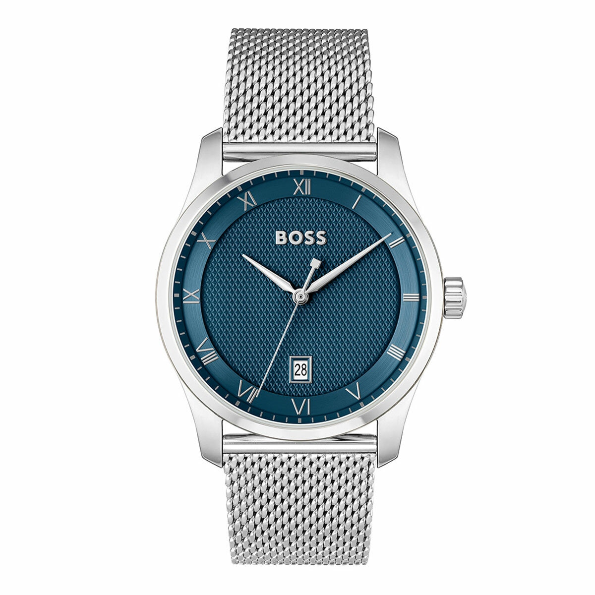 BOSS Principle Stainless Steel Galvanic Blue Dial Men's Watch 1514115 BOSS Principle Stainless Steel Galvanic Blue Dial Men's Watch 1514115