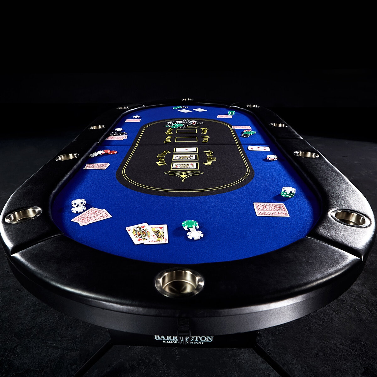 Medal Sports Barrington 10 Player Poker Table