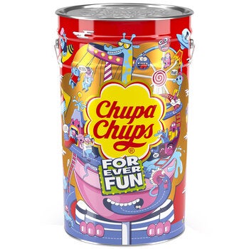 Chupa Chups Mega Tin 1000 X 12g Chupa Chups Mega Tin 1000 X 12g