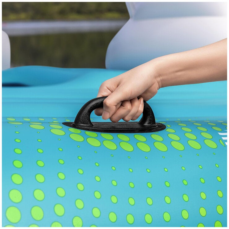 Hydro Force Sunny Lounge 5-Person Inflatable Island with Sunshade 2.8M