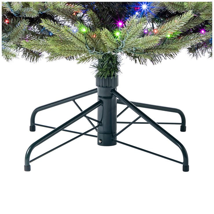 Pre-Lit Abies Artificial Christmas Tree 228.6cm Pre-Lit Abies Artificial Christmas Tree 228.6cm