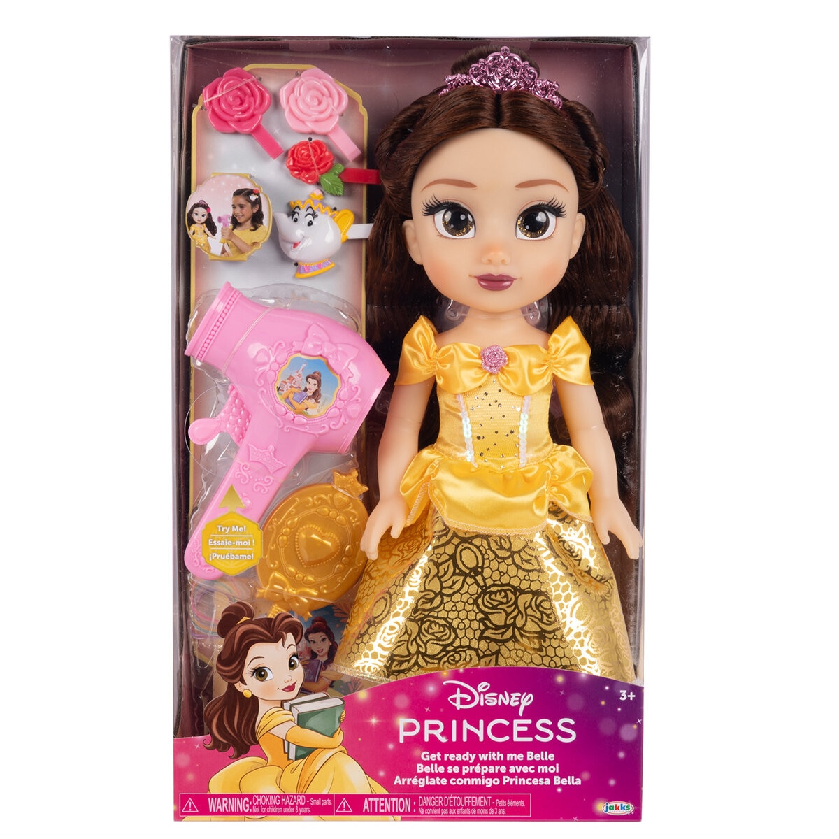 Disney Large Doll with Hair Play Set 6 Princesses Assortment Disney Large Doll with Hair Play Set 6 Princesses Assortment