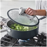 Greenpan Jumbo Saute Pan with Lid 6.15L Grey