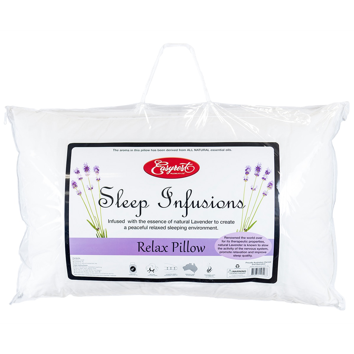 Easyrest Sleep Infusion Pillow Breathe - Eucalyptus, Peppermint, Citrus fragrance)