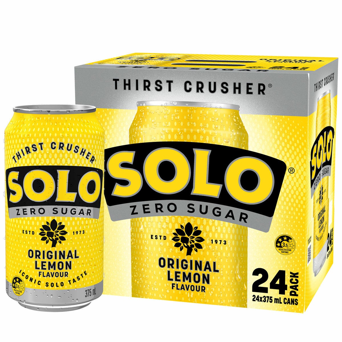 Solo No Sugar 24x375ml Solo No Sugar 24x375ml