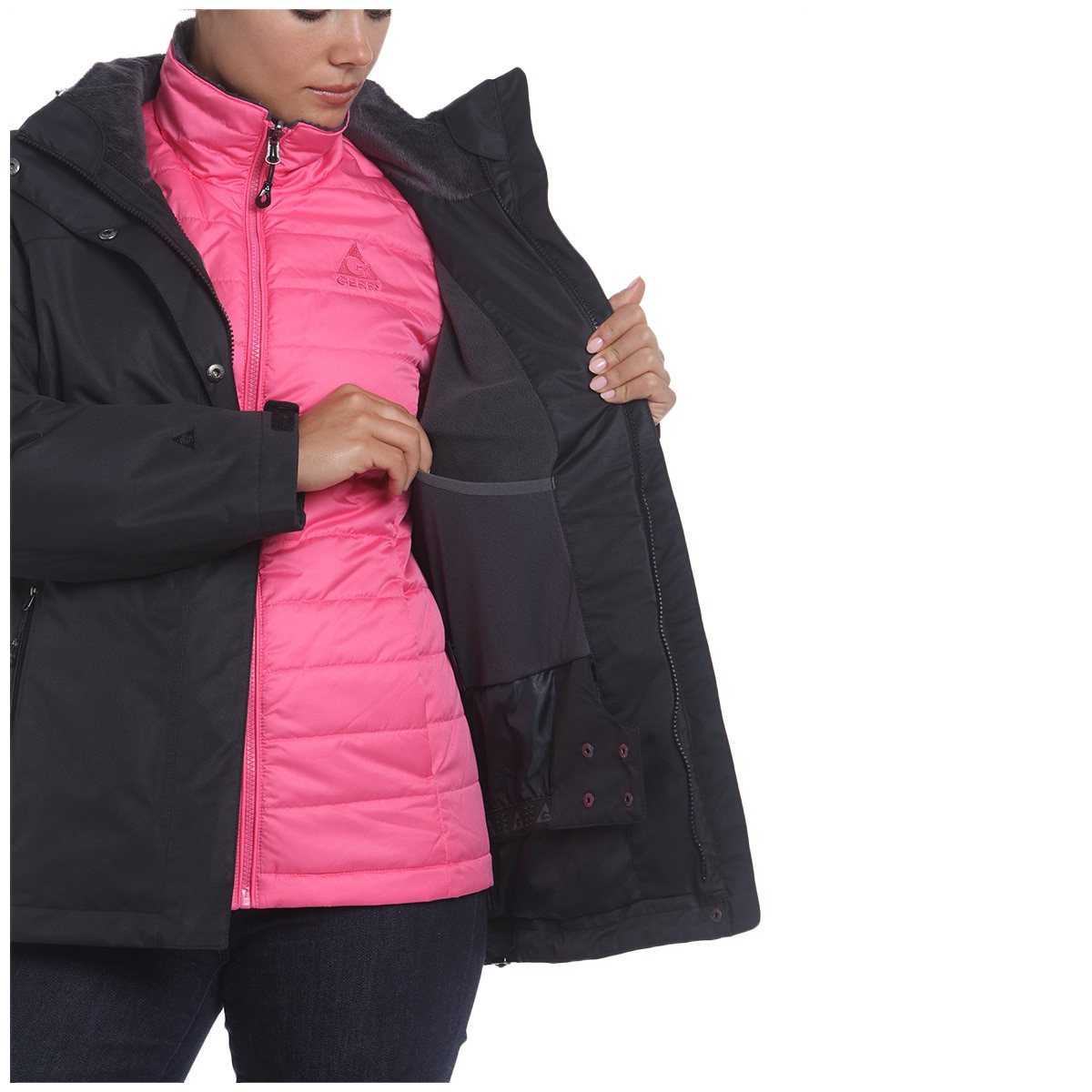 Gerry Womens Ski Jacket - Black