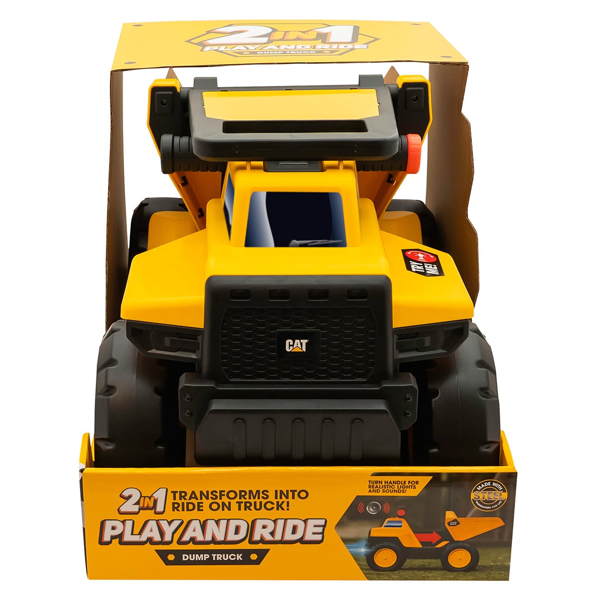 CAT Play and Ride Dump Truck