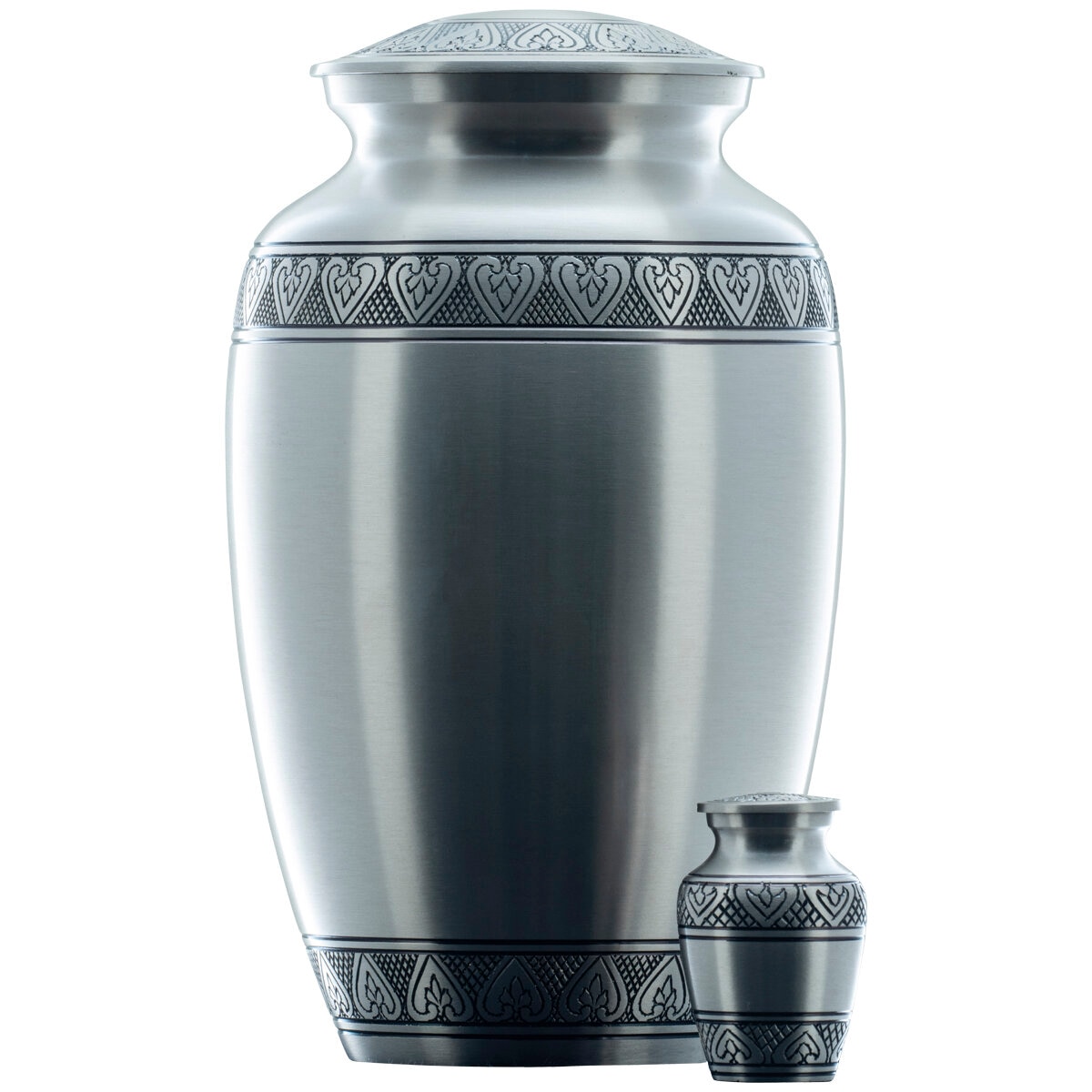 Value Coffins Classic Pewter Urn Set