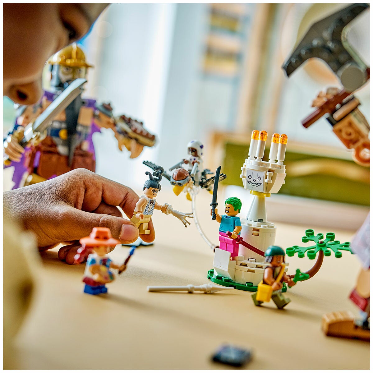 LEGO One Piece Dorry vs. Brogy – Giants of Little Garden 75644