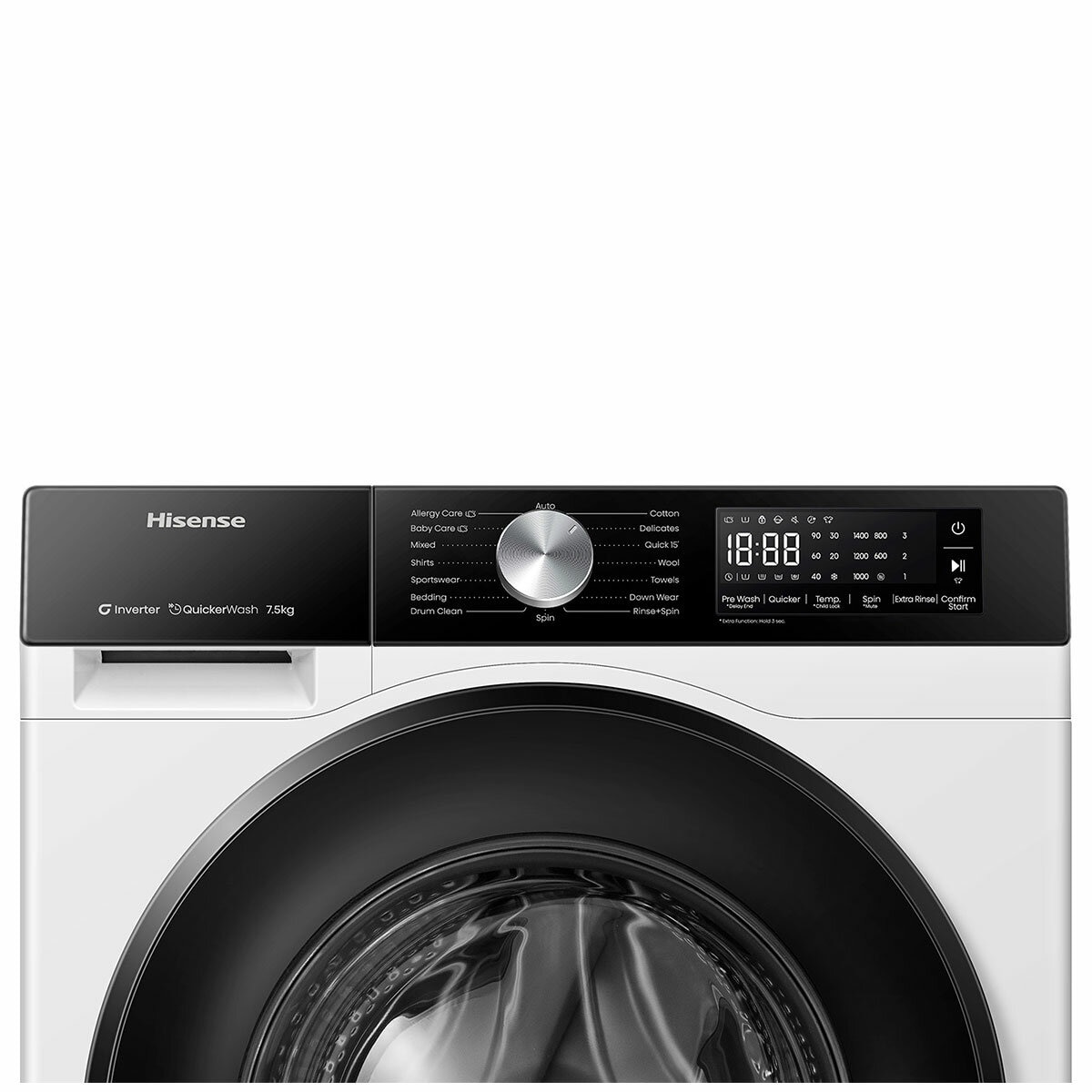 D24 262716 Hisense 7.5kg Series 3 Front Load Washer HWF3S7514X D24 262716 Hisense 7.5kg Series 3 Front Load Washer HWF3S7514X