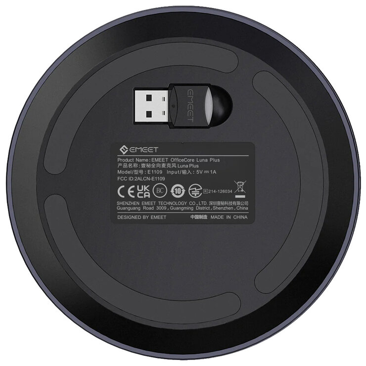EMEET OfficeCore Luna Plus USB Bluetooth Speakerphone