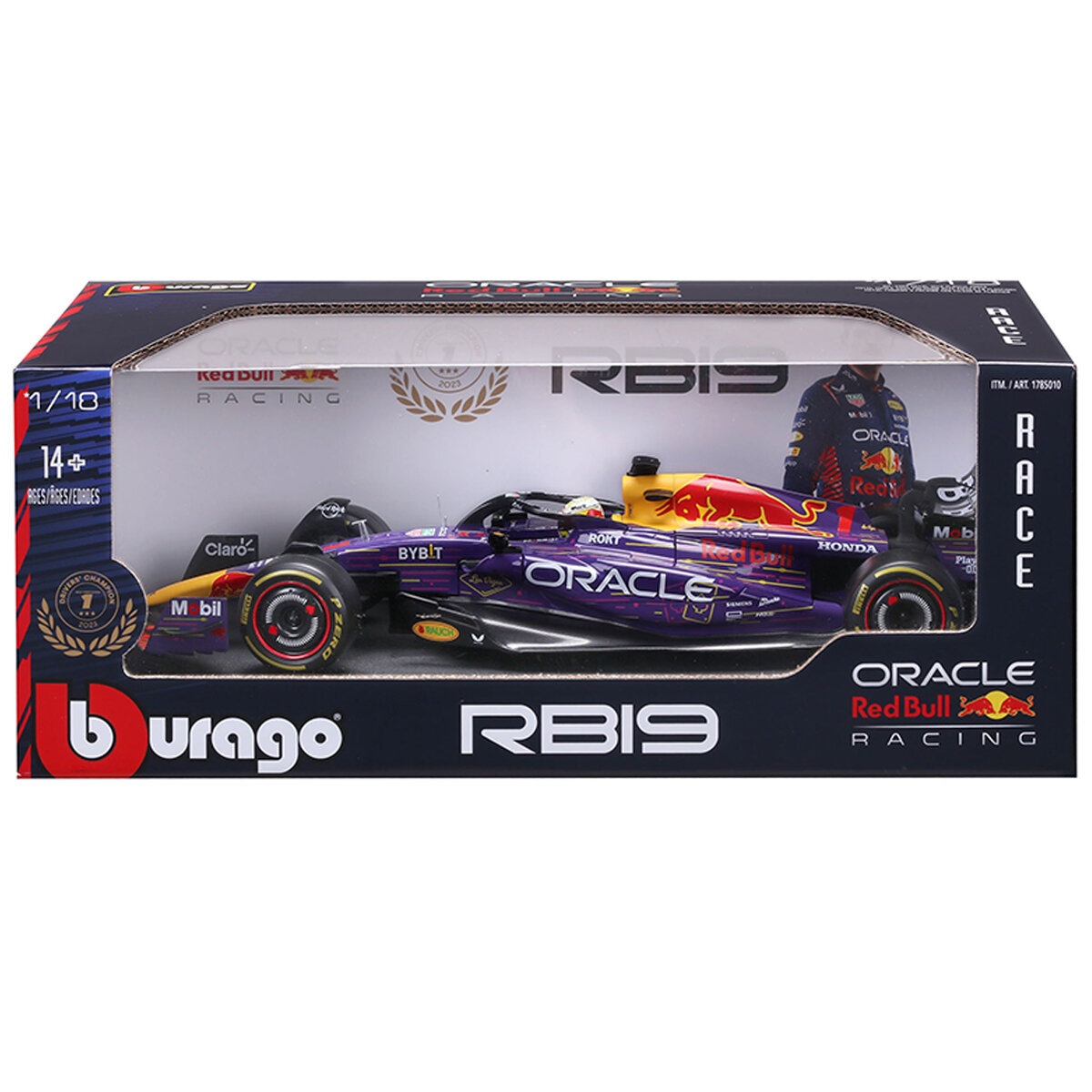 1:18 Oracle Red Bull Racing 2023 Las Vegas Max Verstappen 1:18 Oracle Red Bull Racing 2023 Las Vegas Max Verstappen